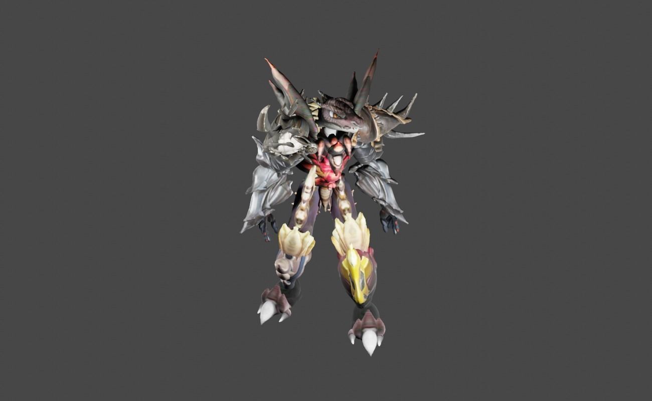 Zeloeman Beta B 15 Low-poly 3D model_13