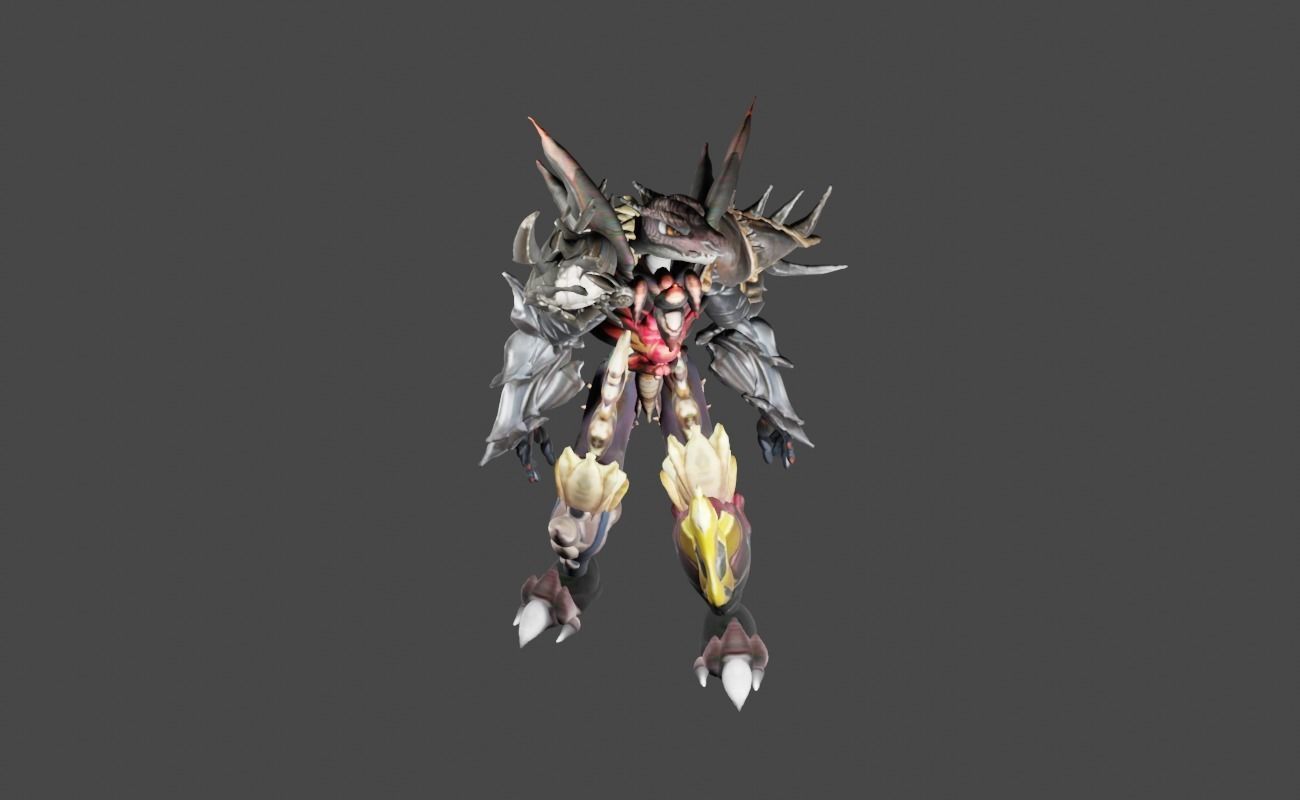 Zeloeman Beta B 15 Low-poly 3D model_14