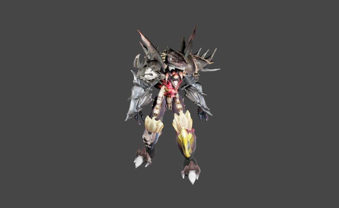 Zeloeman Beta B 15 Low-poly 3D model_9