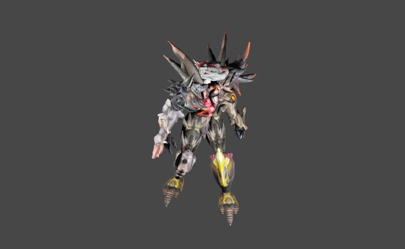 Zeloeman Beta B 11 Low-poly 3D model_23