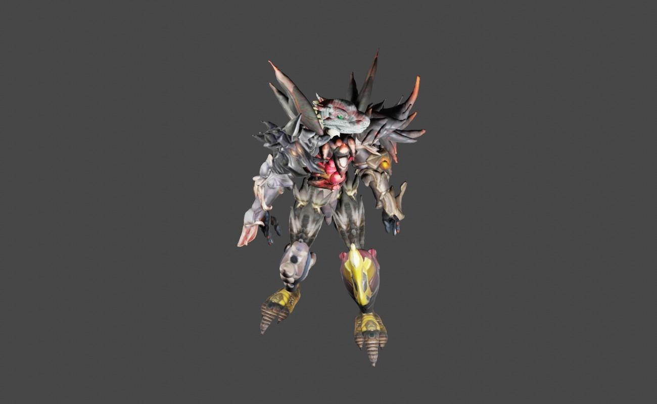 Zeloeman Beta B 11 Low-poly 3D model_18