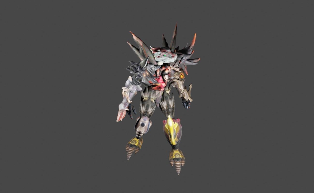 Zeloeman Beta B 11 Low-poly 3D model_22