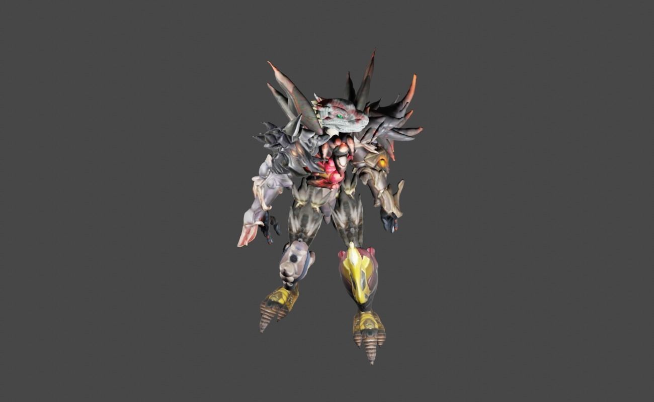 Zeloeman Beta B 11 Low-poly 3D model_19