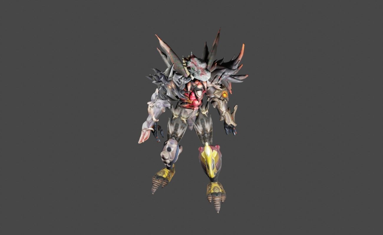 Zeloeman Beta B 11 Low-poly 3D model_3