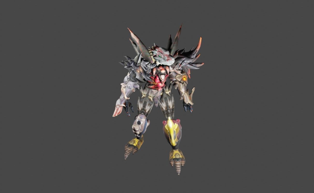 Zeloeman Beta B 11 Low-poly 3D model_10