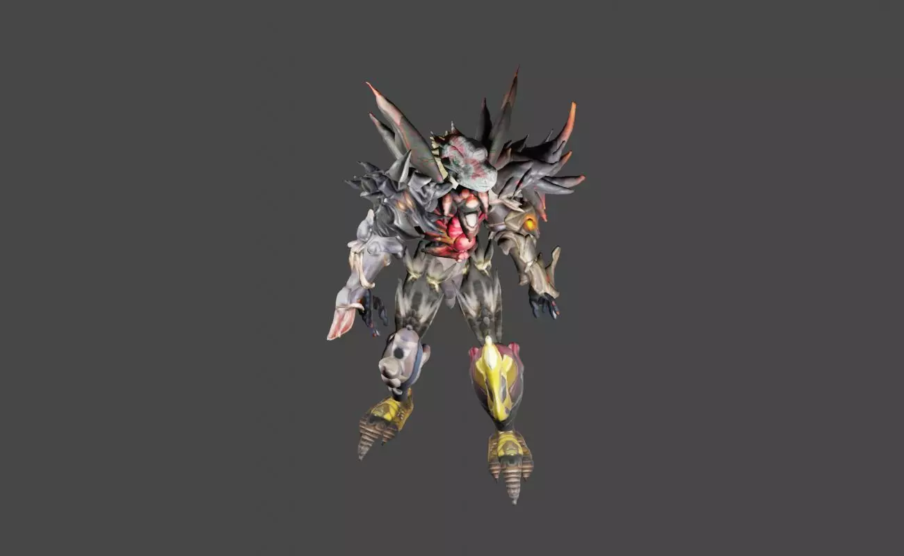 Zeloeman Beta B 11 Low-poly 3D model_0