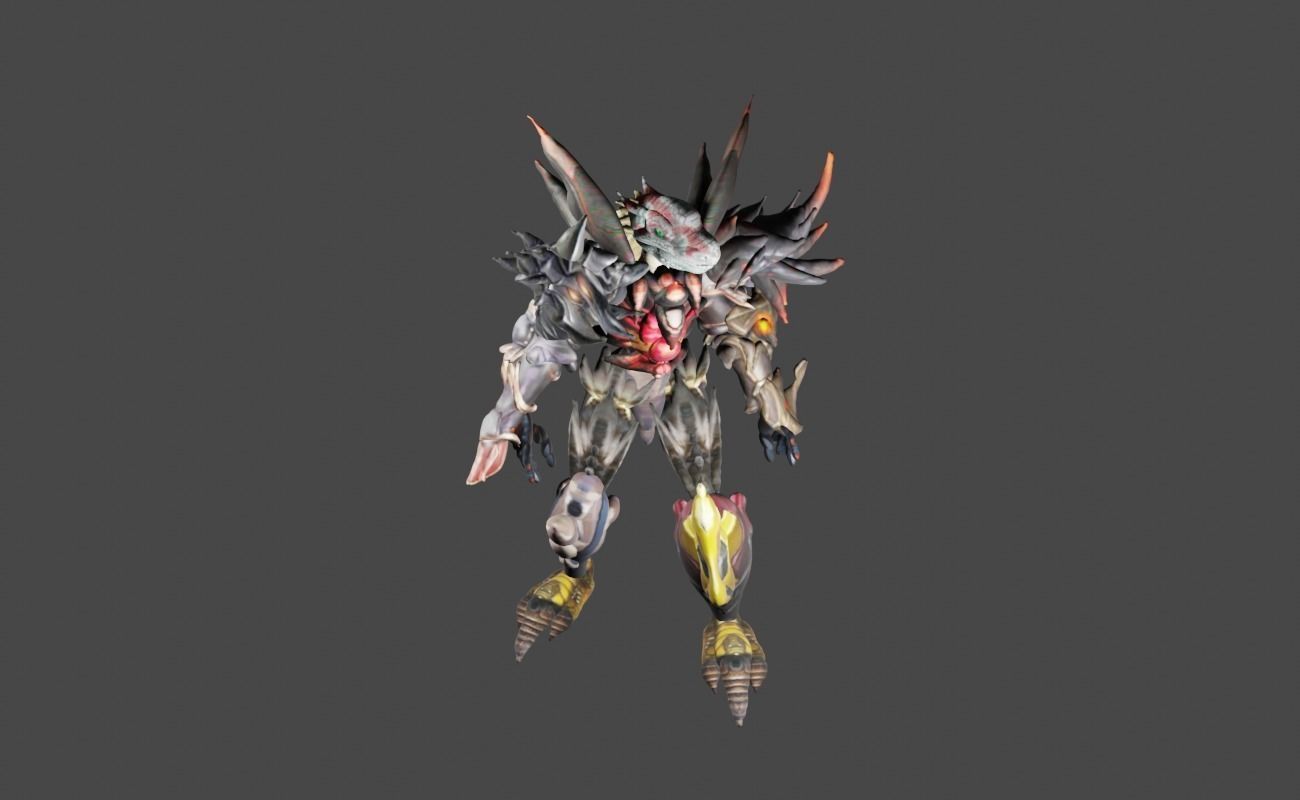 Zeloeman Beta B 11 Low-poly 3D model_8