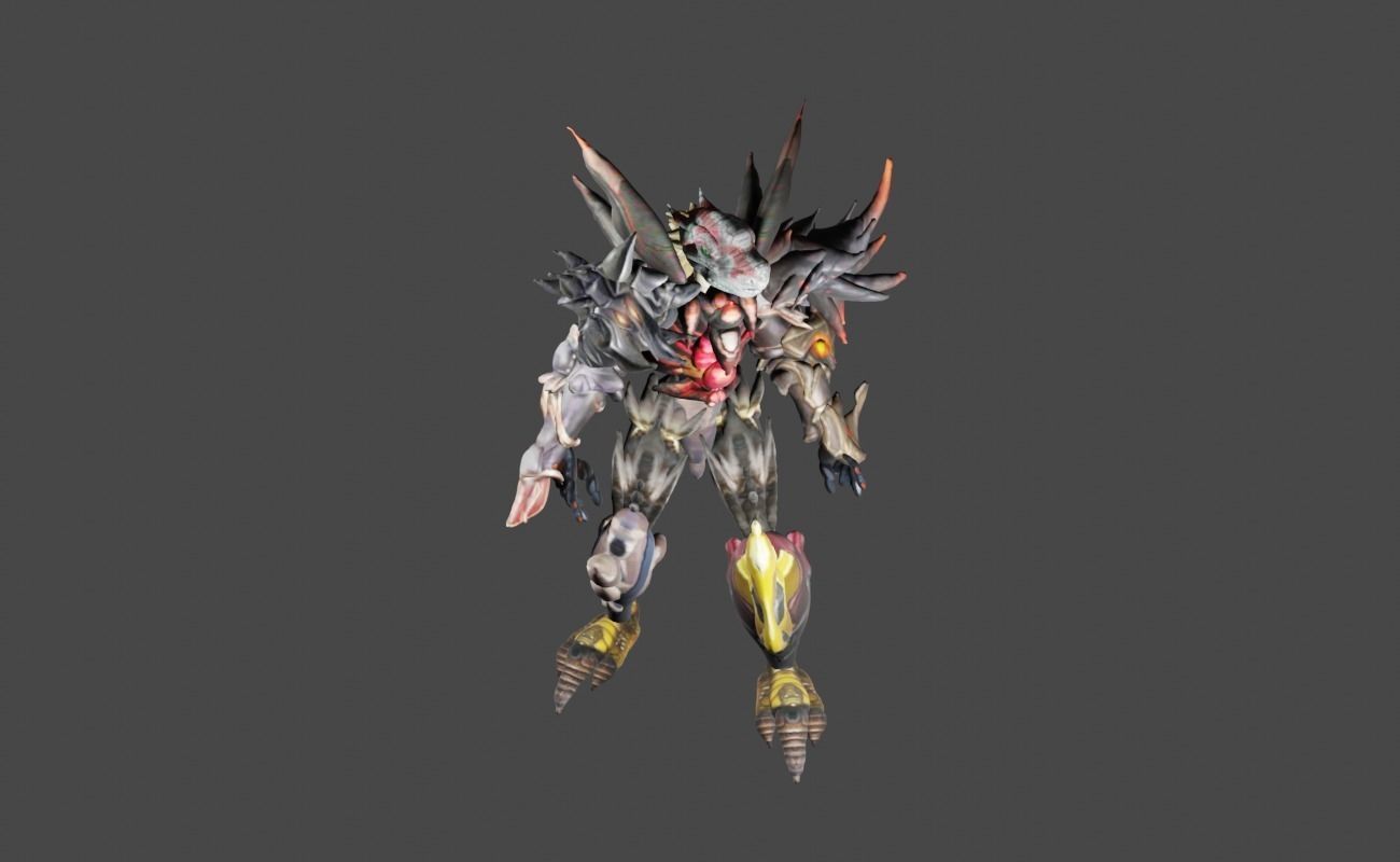 Zeloeman Beta B 11 Low-poly 3D model_1