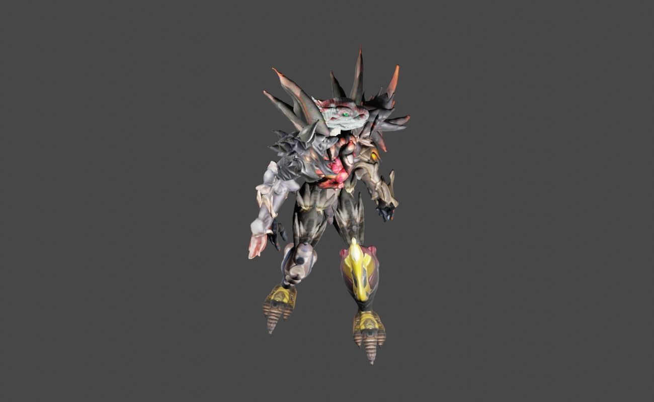 Zeloeman Beta B 11 Low-poly 3D model_24