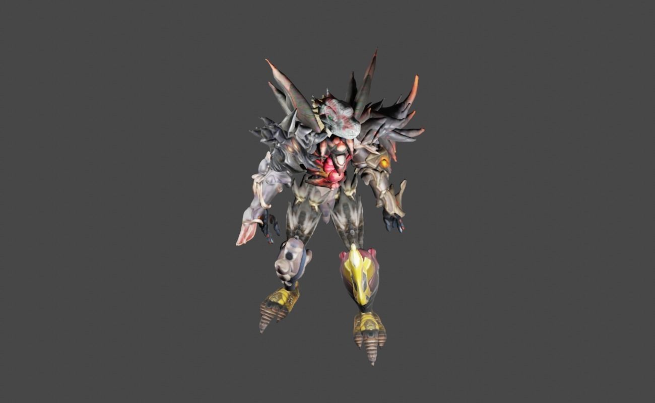 Zeloeman Beta B 11 Low-poly 3D model_4