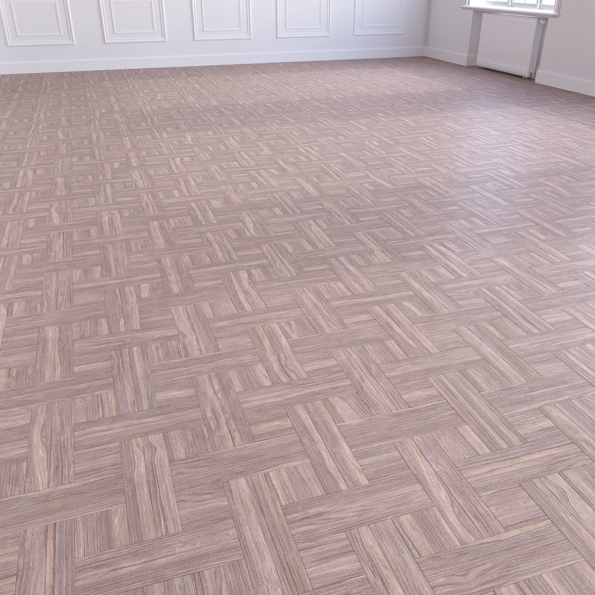 Parquet - Laminate - Wooden floor 4 in 1 3D model_19