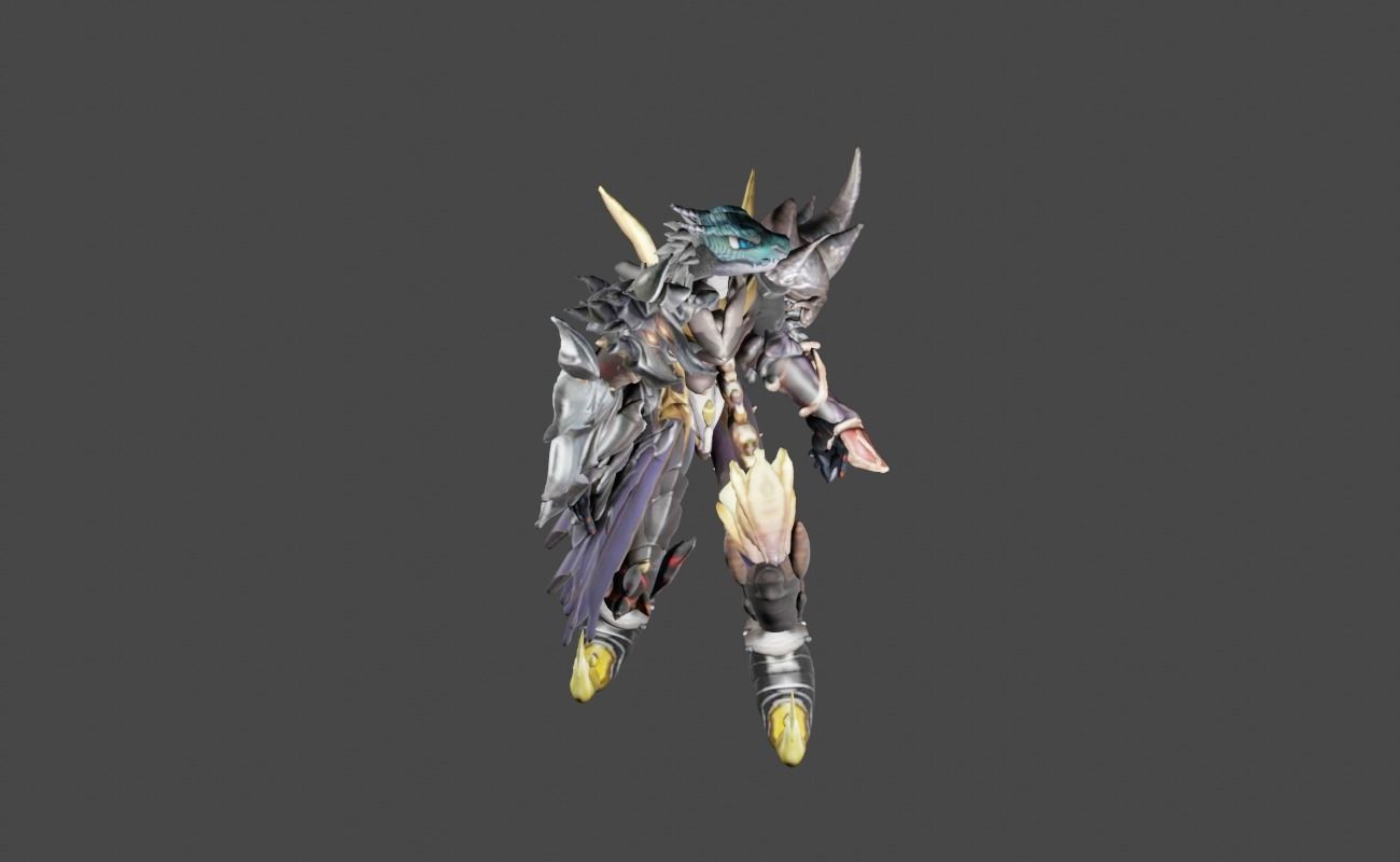 Zeloeman Beta A 47 Low-poly 3D model_23