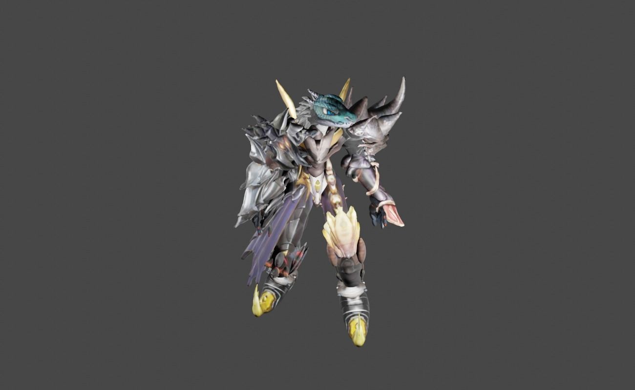 Zeloeman Beta A 47 Low-poly 3D model_16