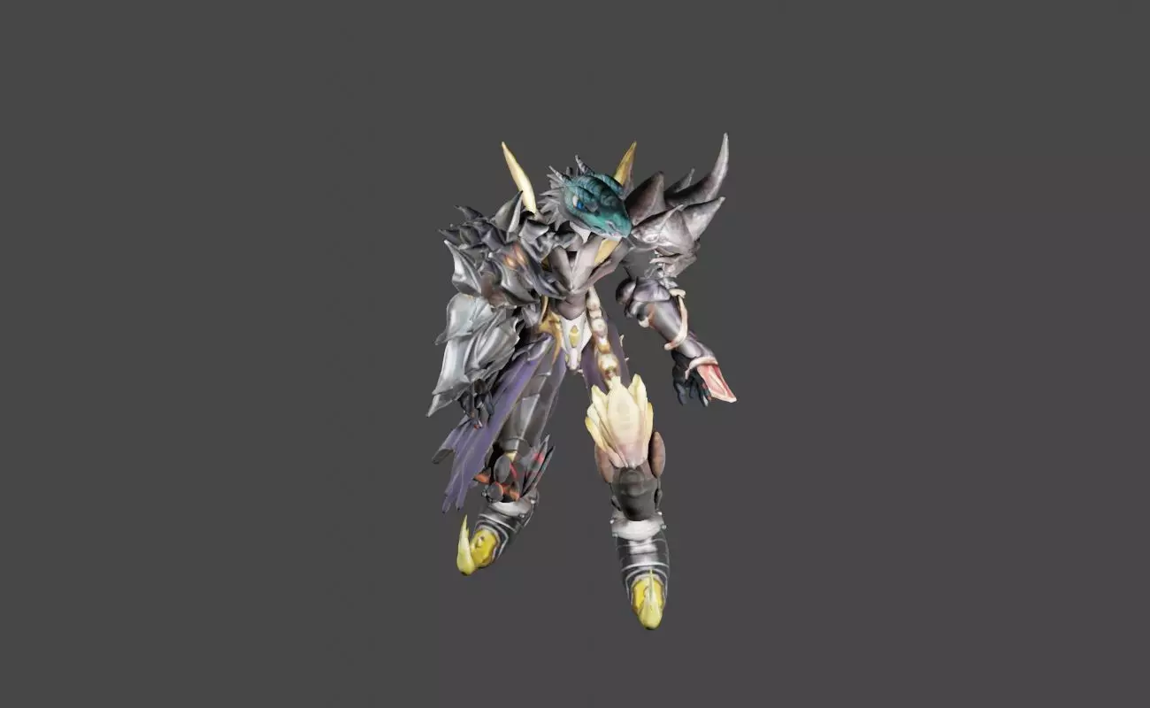 Zeloeman Beta A 47 Low-poly 3D model_0