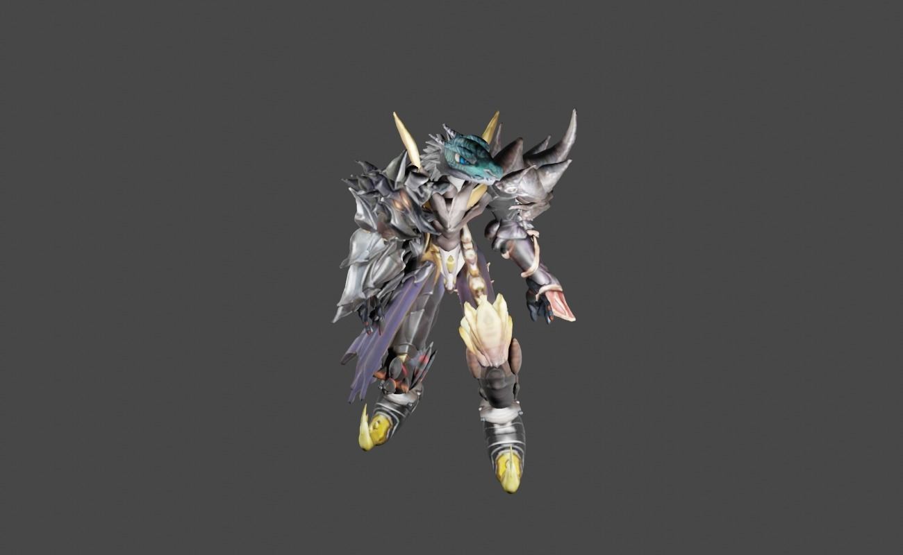 Zeloeman Beta A 47 Low-poly 3D model_11