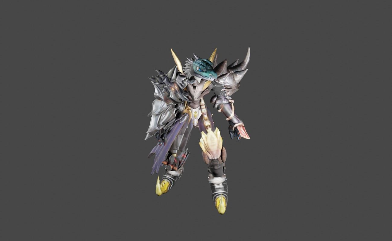 Zeloeman Beta A 47 Low-poly 3D model_9