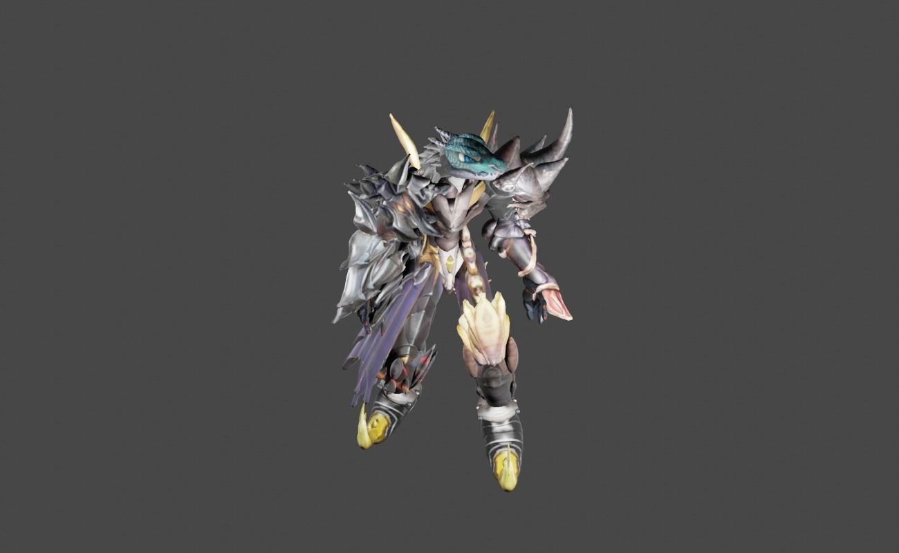 Zeloeman Beta A 47 Low-poly 3D model_17