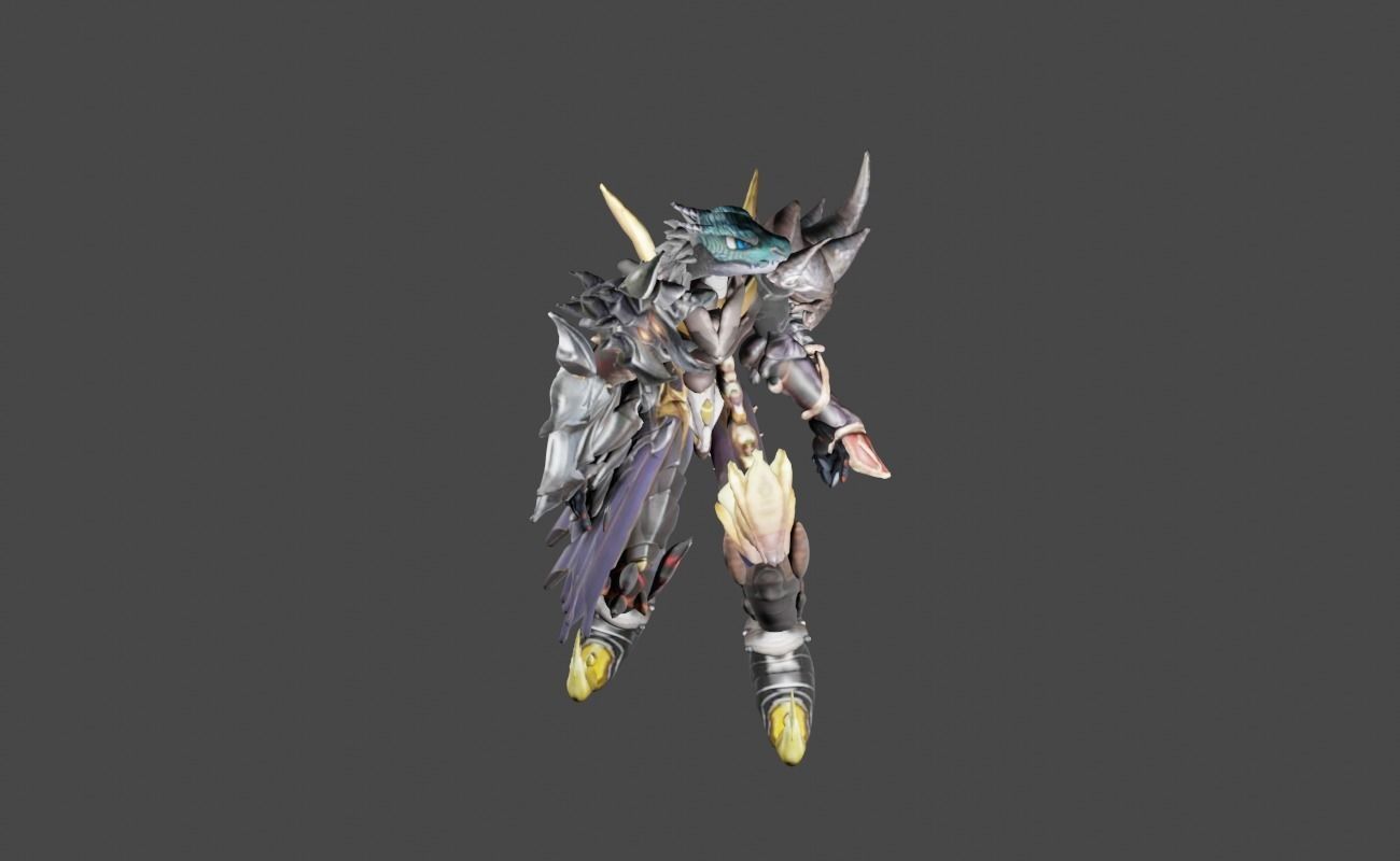 Zeloeman Beta A 47 Low-poly 3D model_22