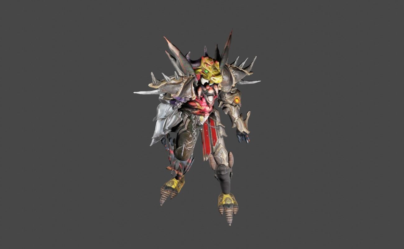 Zeloeman Beta A 44 Low-poly 3D model_2