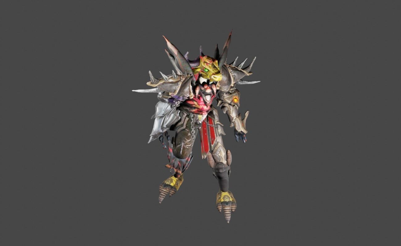 Zeloeman Beta A 44 Low-poly 3D model_8