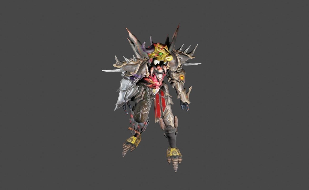 Zeloeman Beta A 44 Low-poly 3D model_14