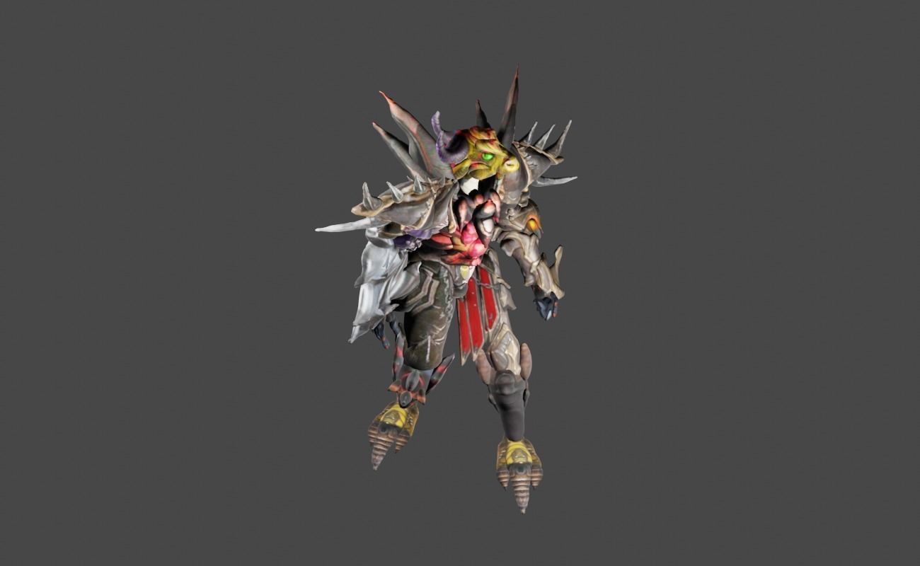 Zeloeman Beta A 44 Low-poly 3D model_22