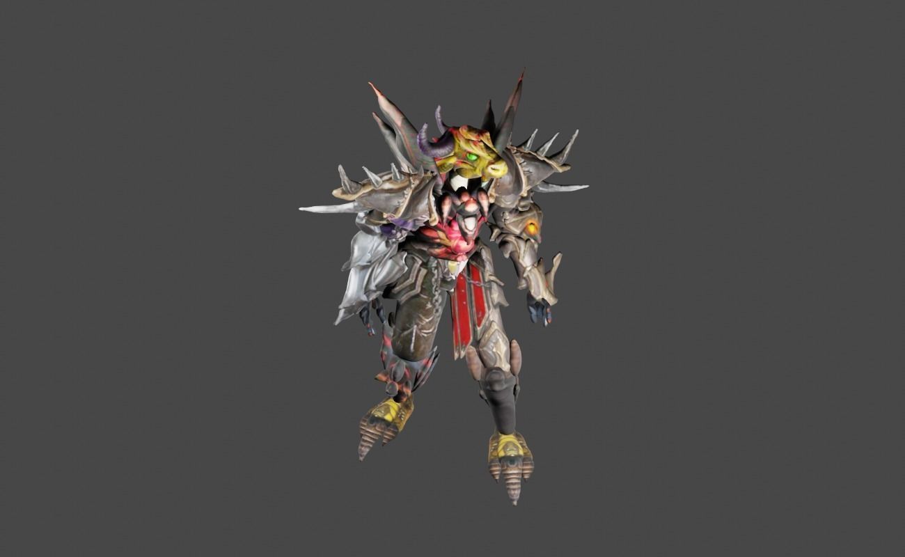 Zeloeman Beta A 44 Low-poly 3D model_16