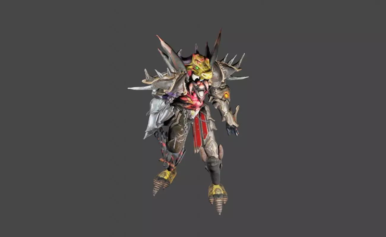 Zeloeman Beta A 44 Low-poly 3D model_0