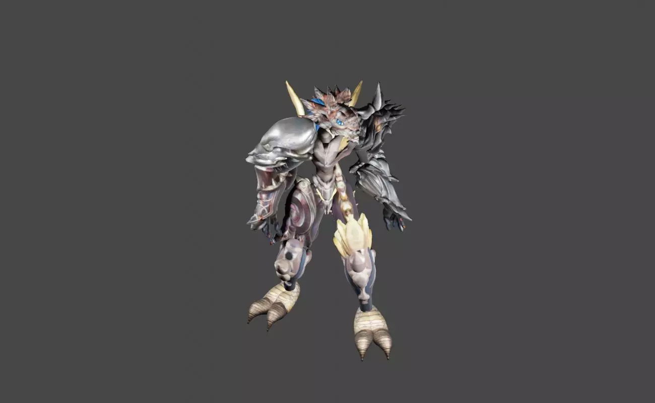 Zeloeman Beta A 42 Low-poly 3D model_0