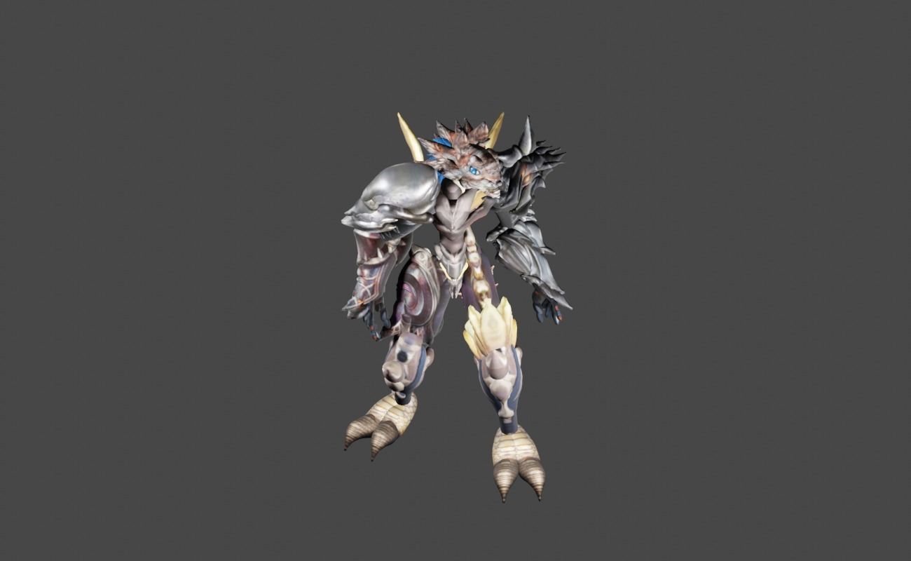 Zeloeman Beta A 42 Low-poly 3D model_5