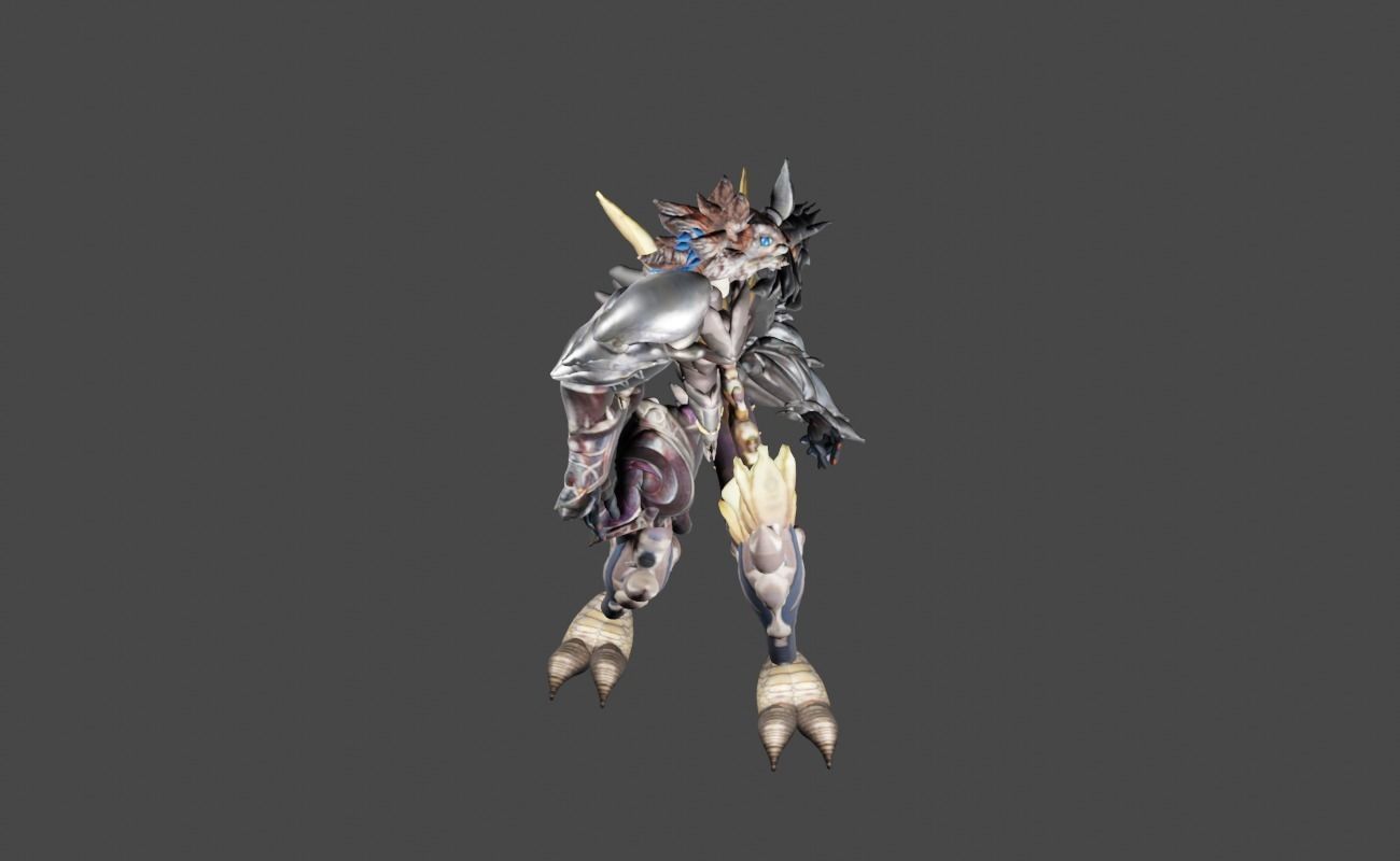 Zeloeman Beta A 42 Low-poly 3D model_25