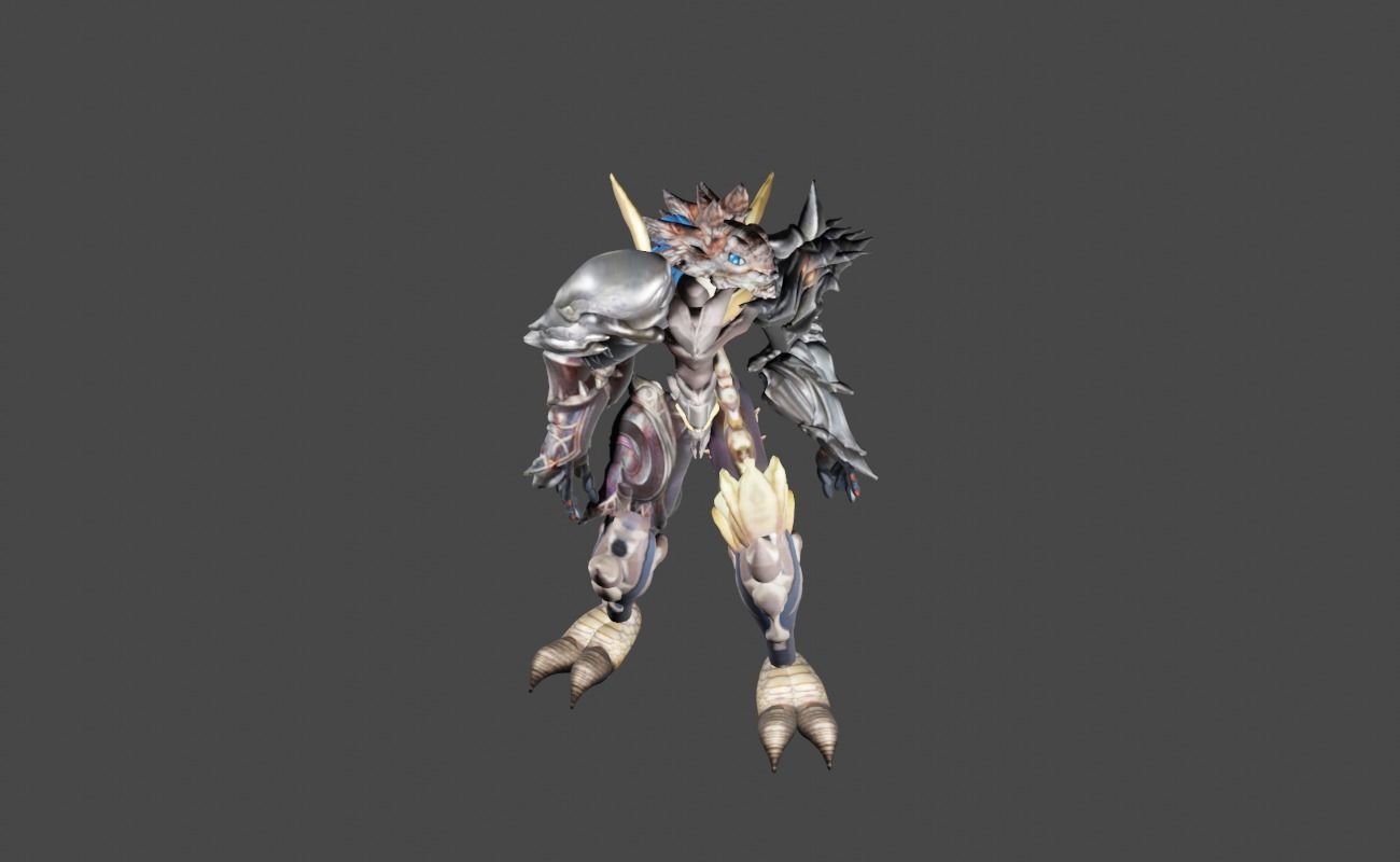 Zeloeman Beta A 42 Low-poly 3D model_9