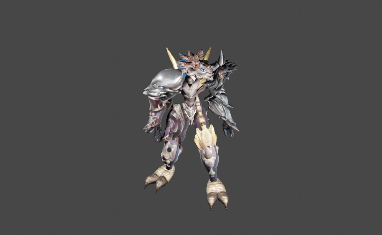 Zeloeman Beta A 42 Low-poly 3D model_13