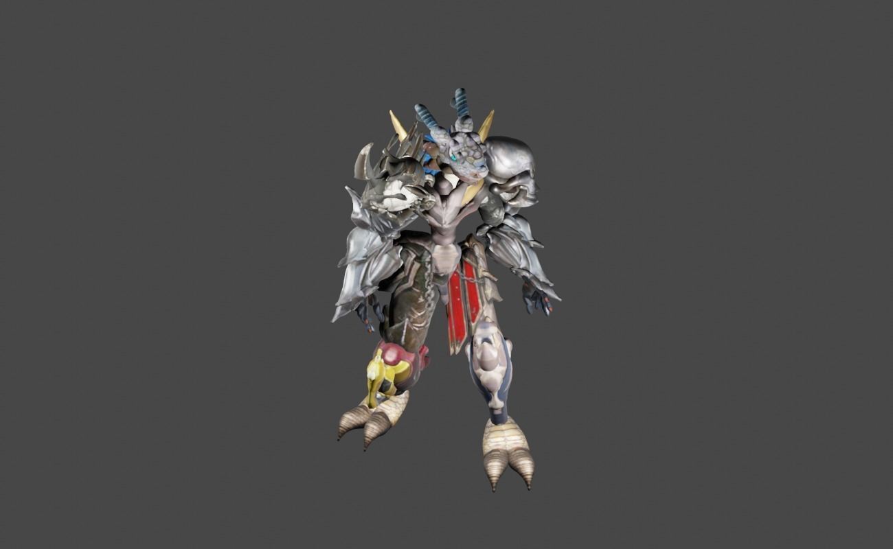 Zeloeman Beta A 41 Low-poly 3D model_1