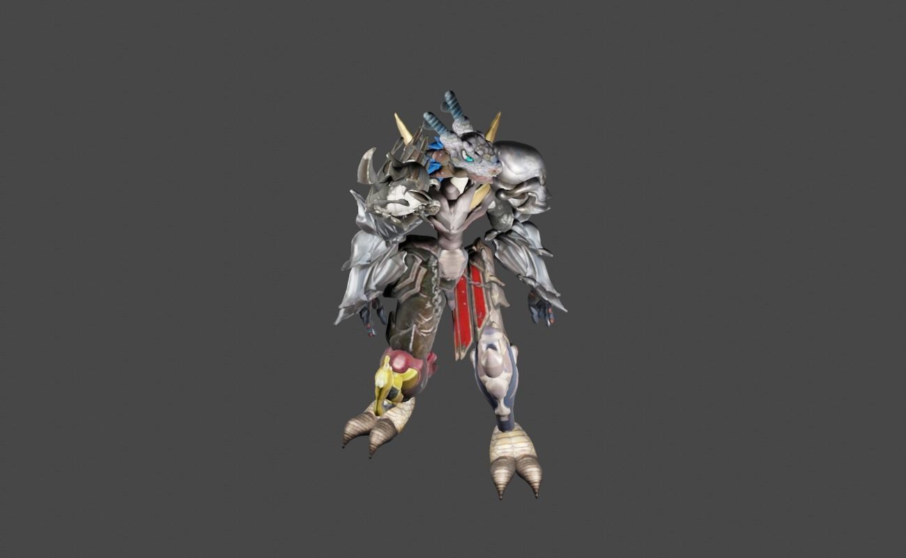 Zeloeman Beta A 41 Low-poly 3D model_14