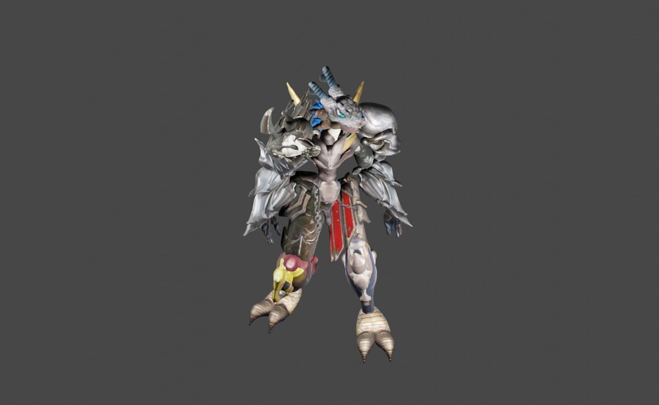 Zeloeman Beta A 41 Low-poly 3D model_15