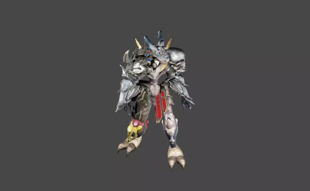 Zeloeman Beta A 41 Low-poly 3D model_0