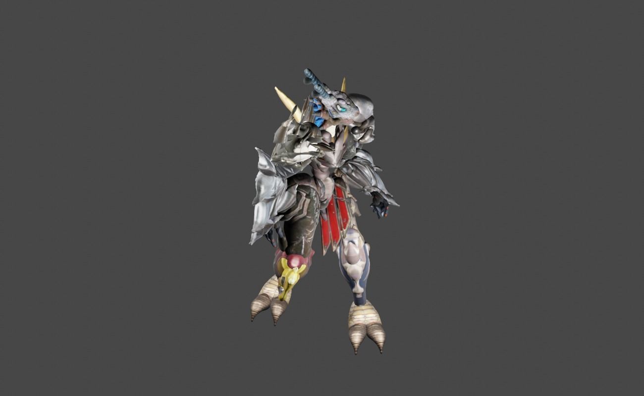 Zeloeman Beta A 41 Low-poly 3D model_24