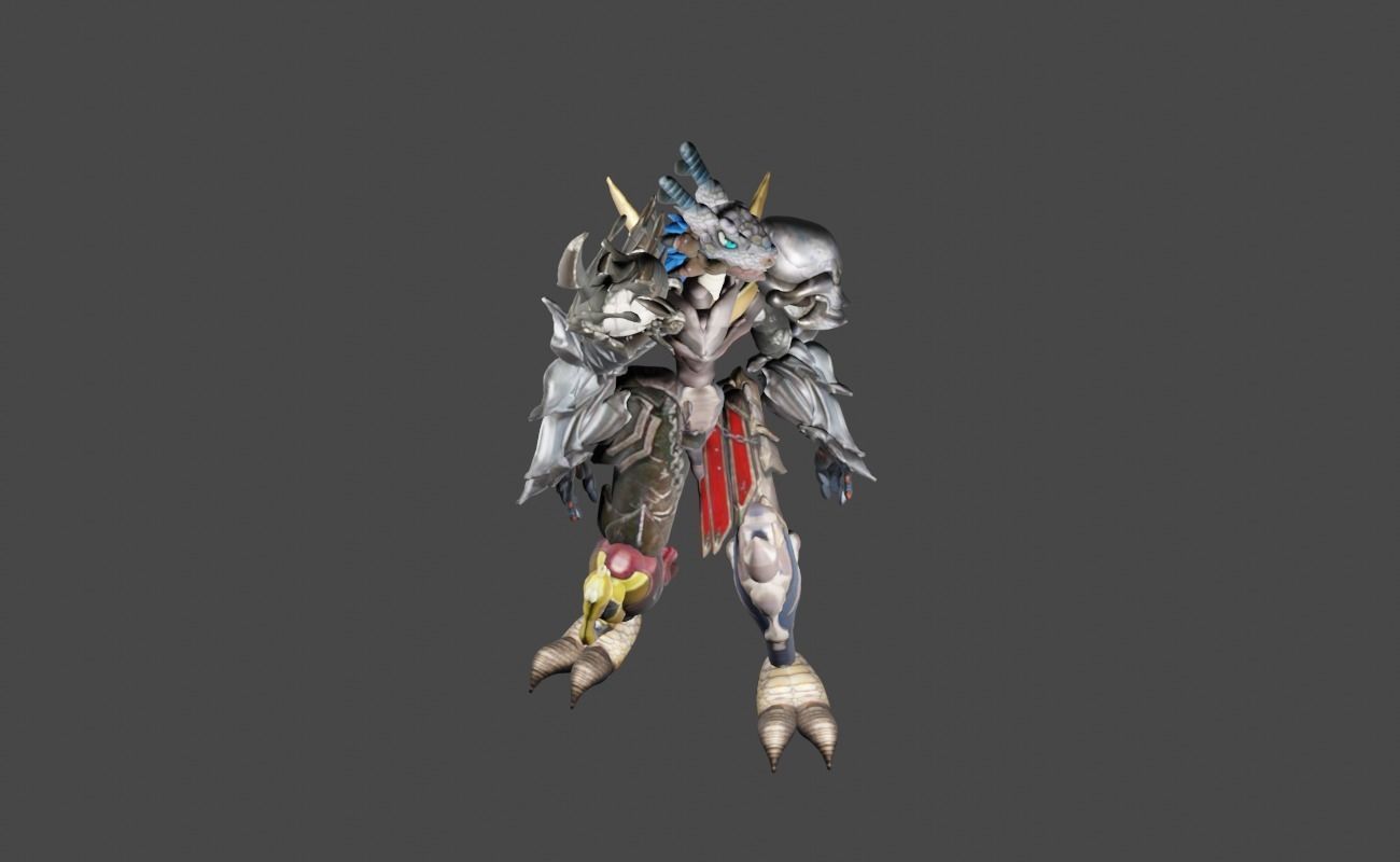 Zeloeman Beta A 41 Low-poly 3D model_17