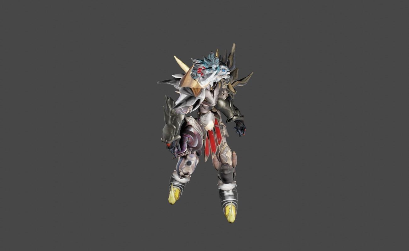 Zeloeman Beta A 35 Low-poly 3D model_25