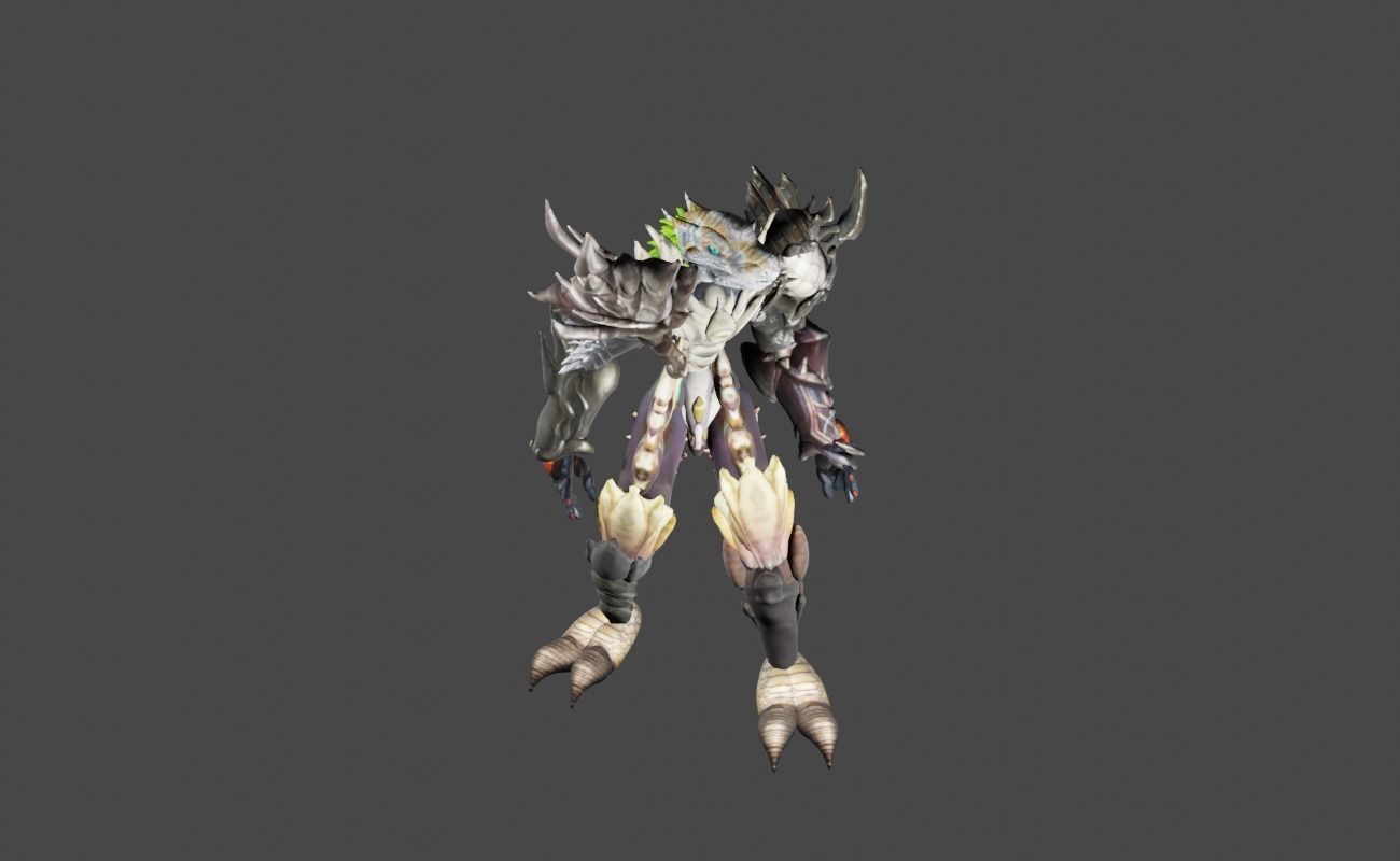 Zeloeman Beta A 34 Low-poly 3D model_11