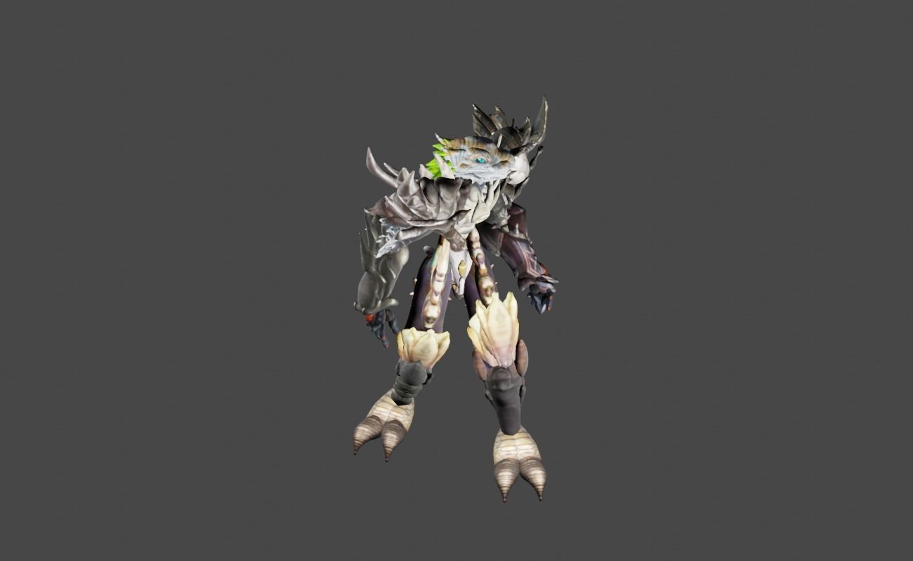 Zeloeman Beta A 34 Low-poly 3D model_23