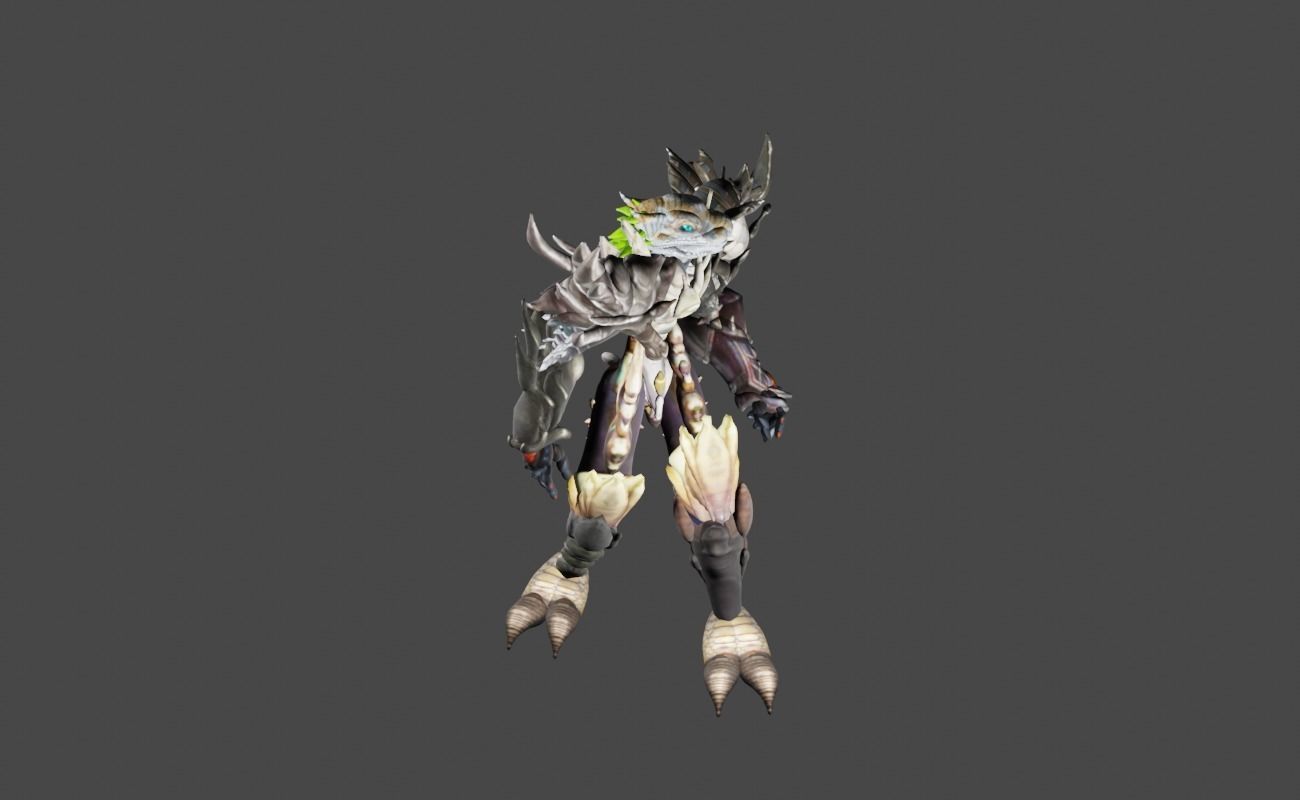 Zeloeman Beta A 34 Low-poly 3D model_24