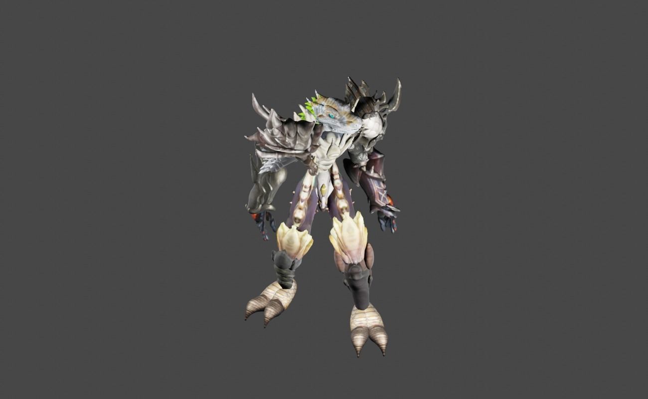 Zeloeman Beta A 34 Low-poly 3D model_13