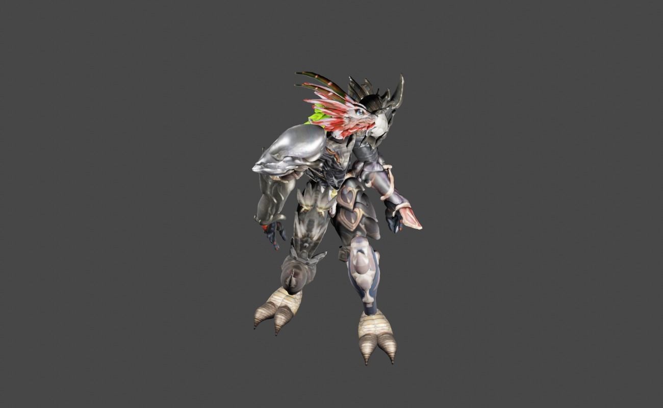 Zeloeman Beta A 32 Low-poly 3D model_21