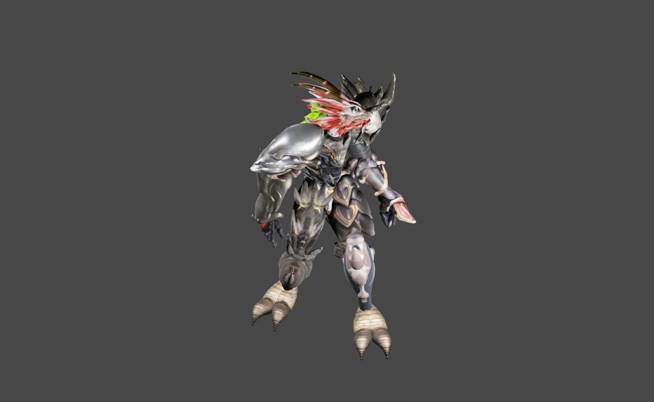 Zeloeman Beta A 32 Low-poly 3D model_22