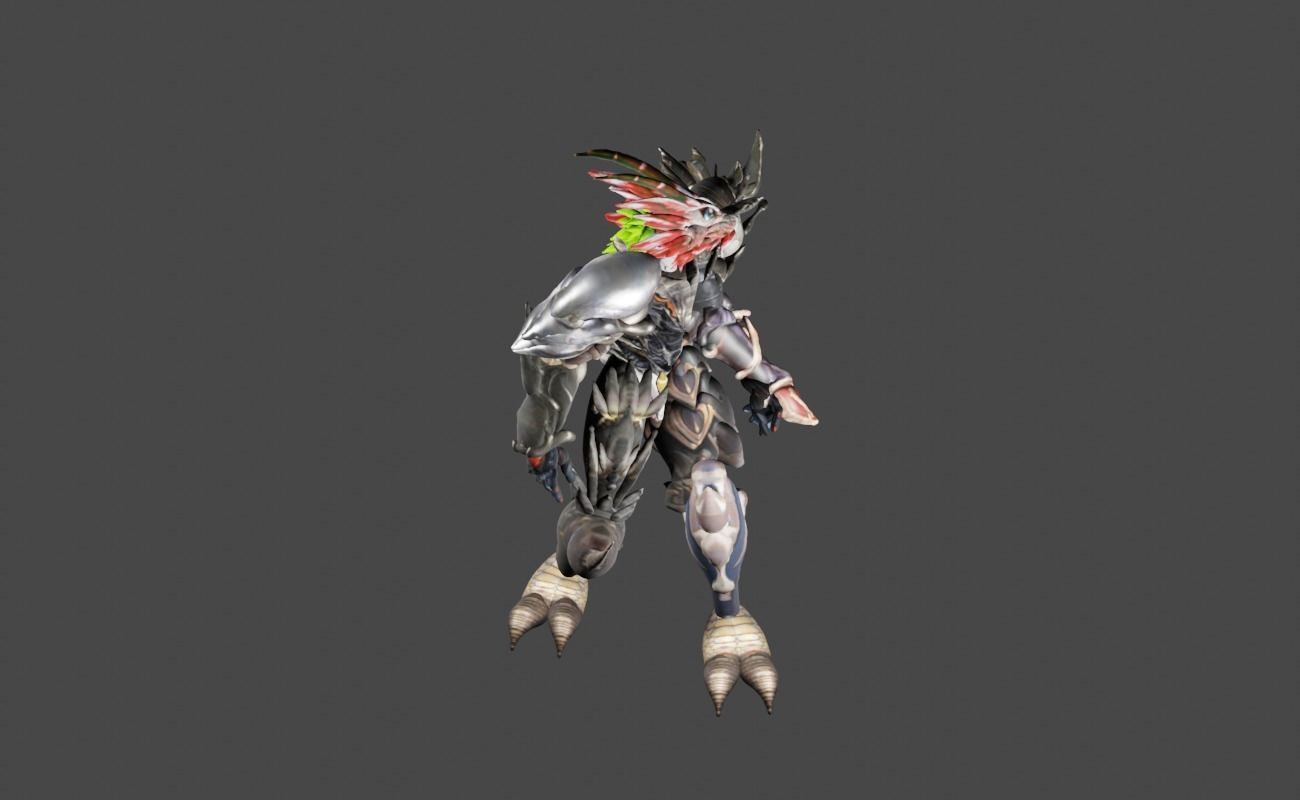 Zeloeman Beta A 32 Low-poly 3D model_25