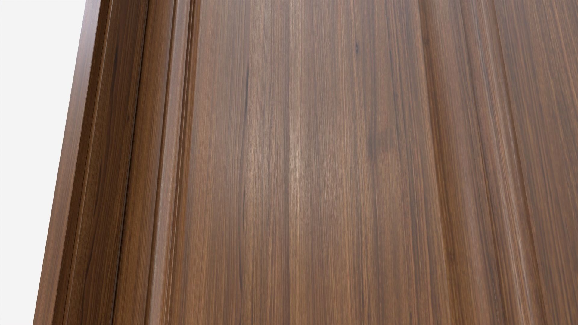 Classic Wooden Interior Door with Furniture 020 3D model_4