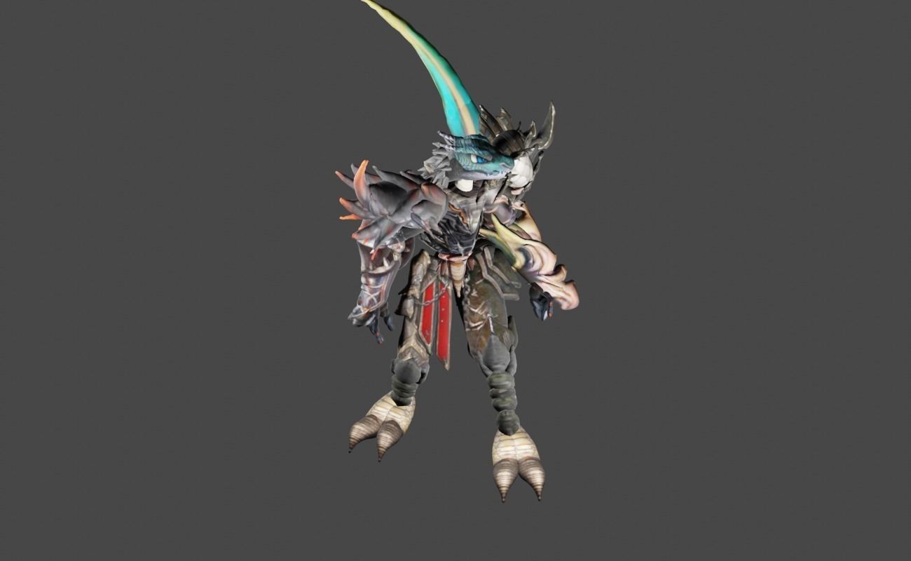 Zeloeman Beta A 31 Low-poly 3D model_21