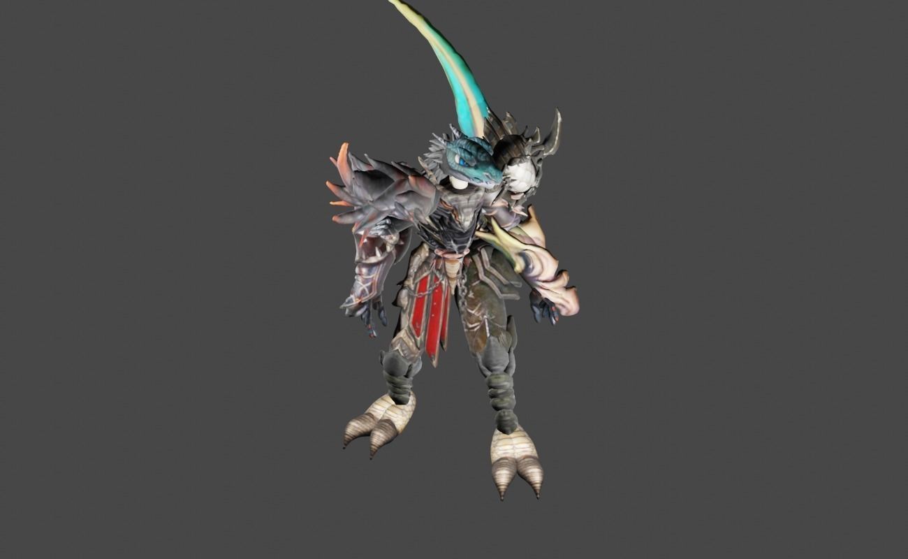 Zeloeman Beta A 31 Low-poly 3D model_8